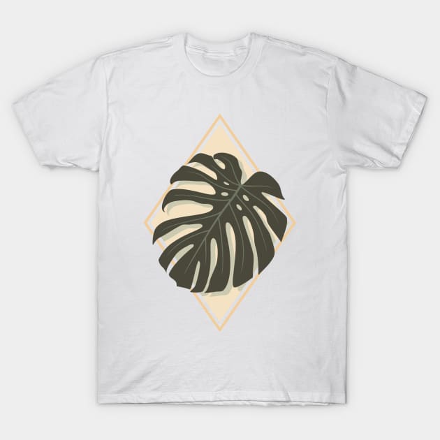 Tropical Plant. Monstera T-Shirt by lents